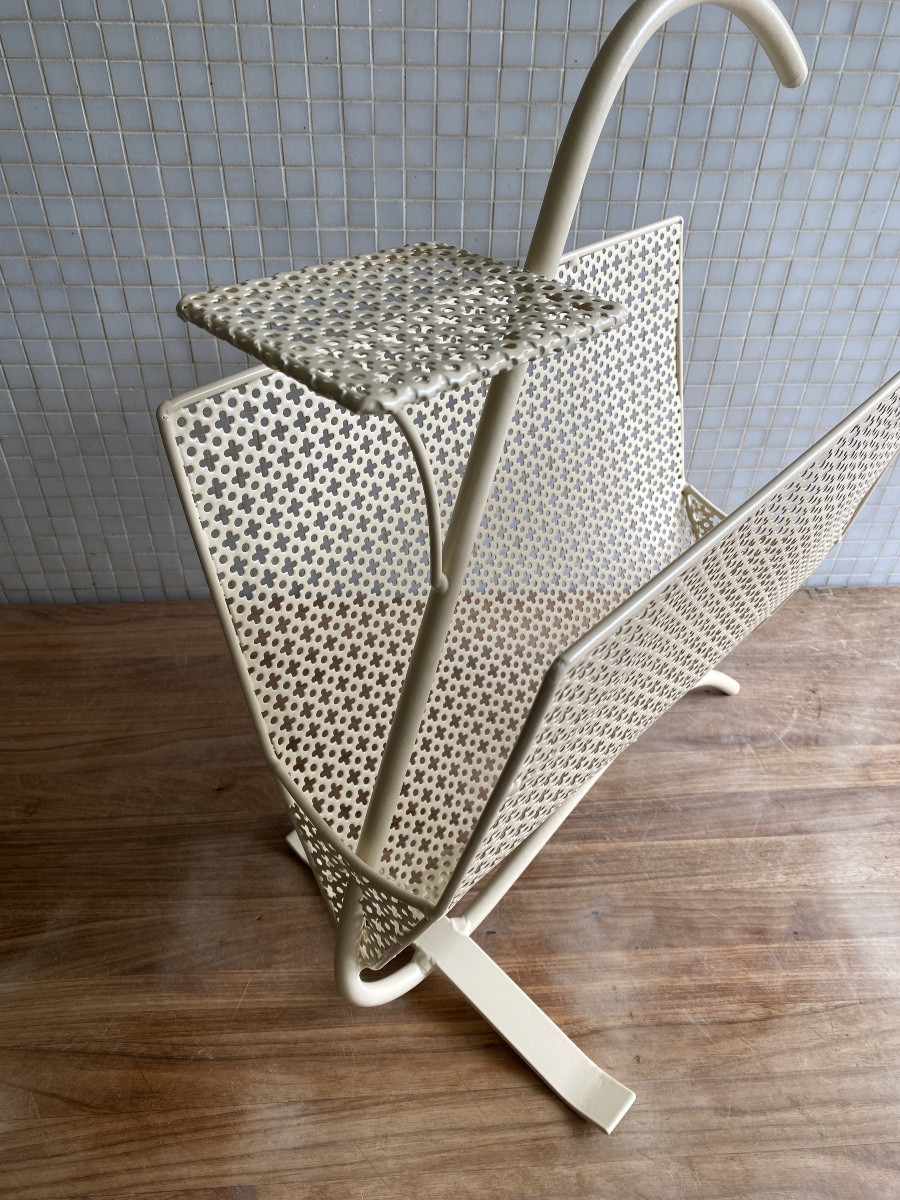 Magazine Rack From The 60s In The Style Of Mathieu Mategot-photo-3