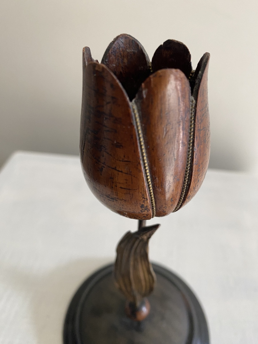 Bougeoirs en bois et métal de la maison Madeleine Casting-photo-4