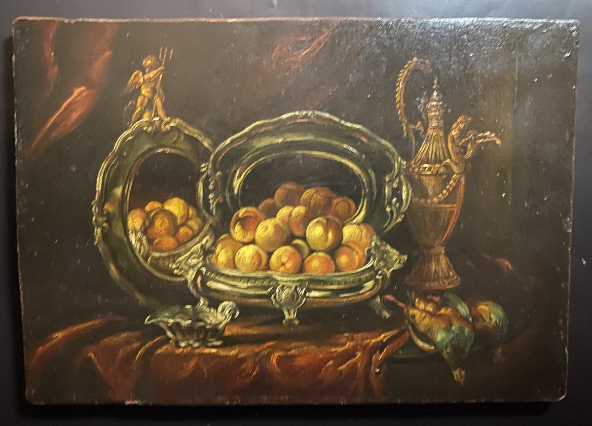 Painting On Panel, Dutch School-photo-3