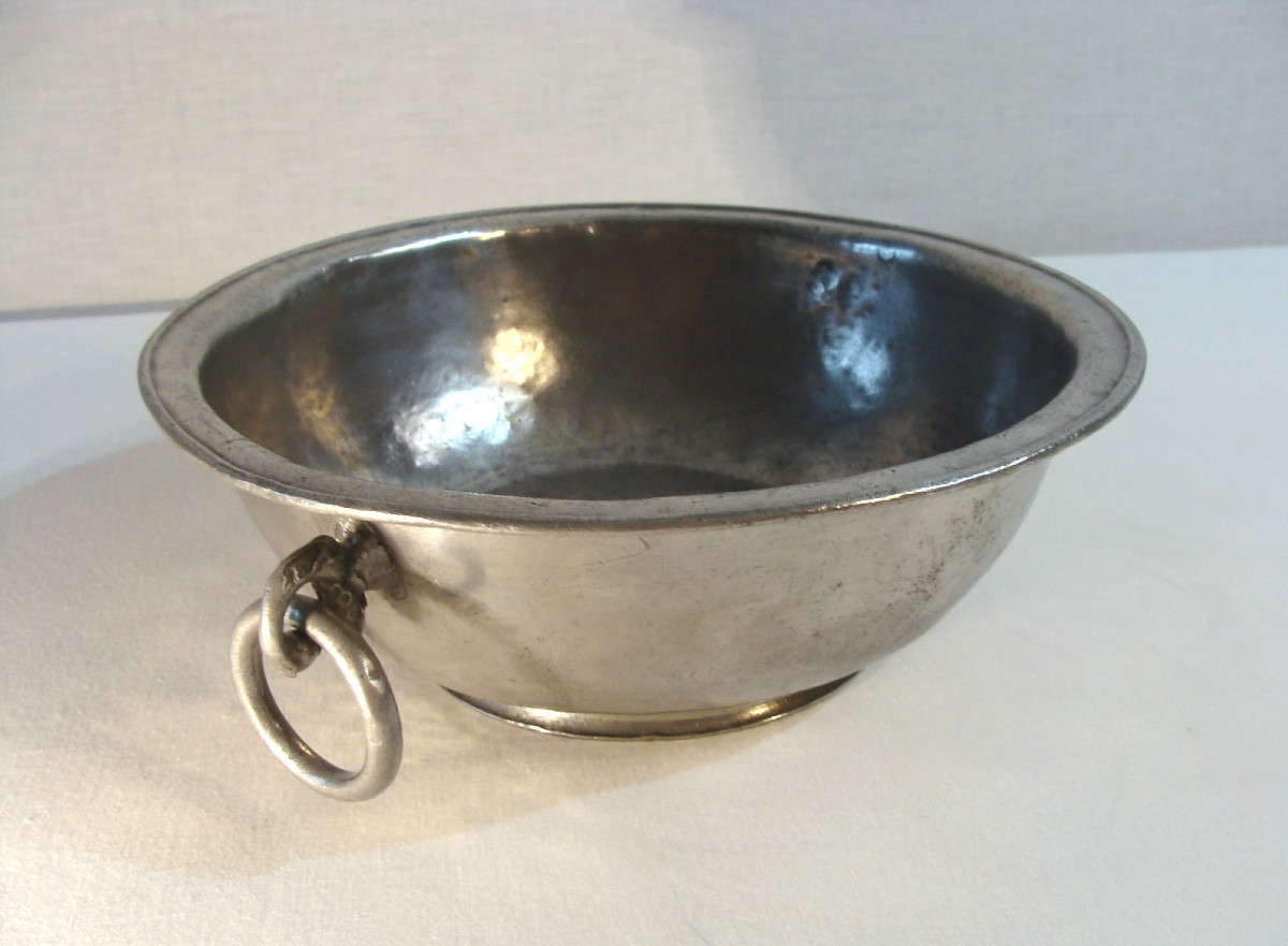 Plat creux en étain-photo-2