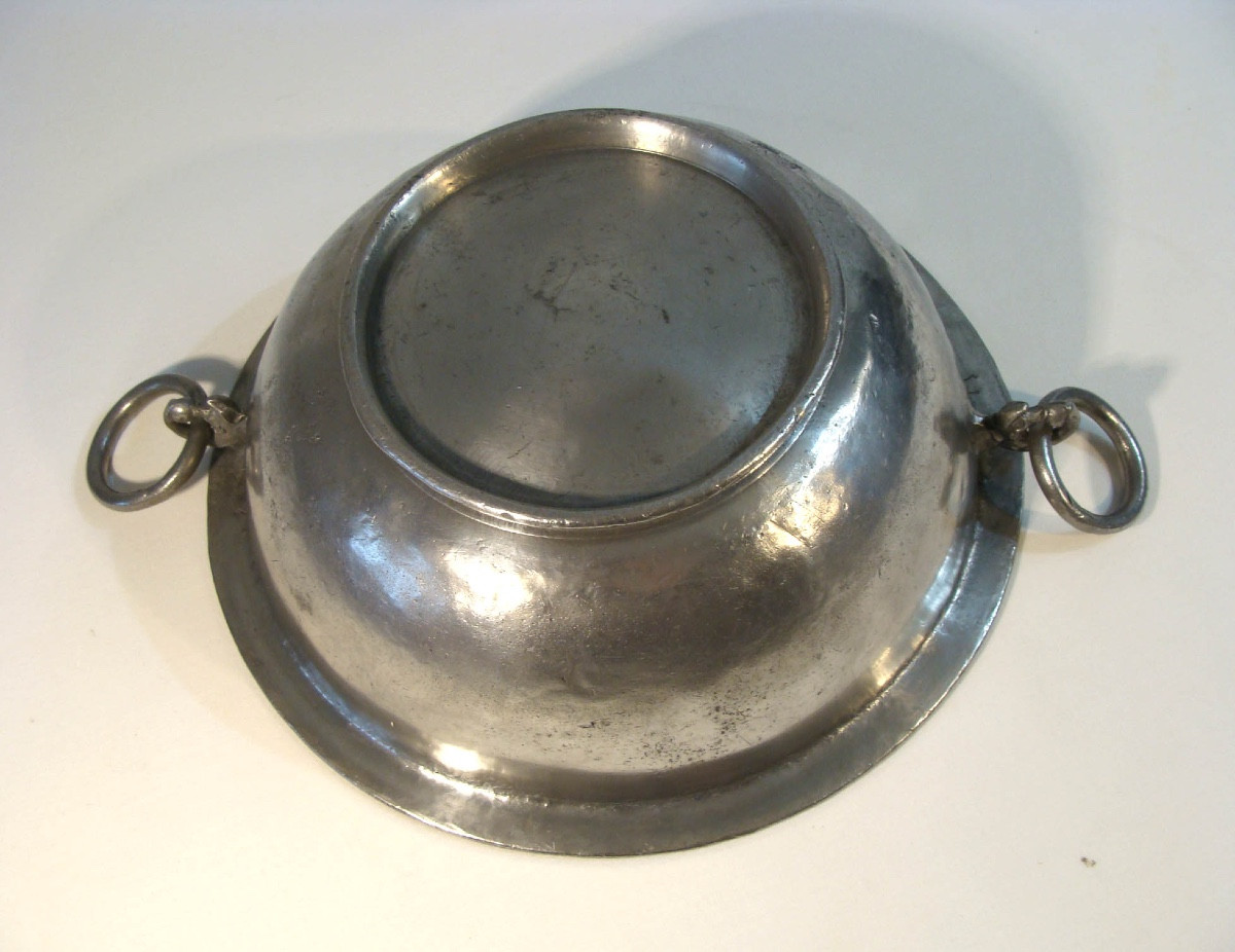 Plat creux en étain-photo-3