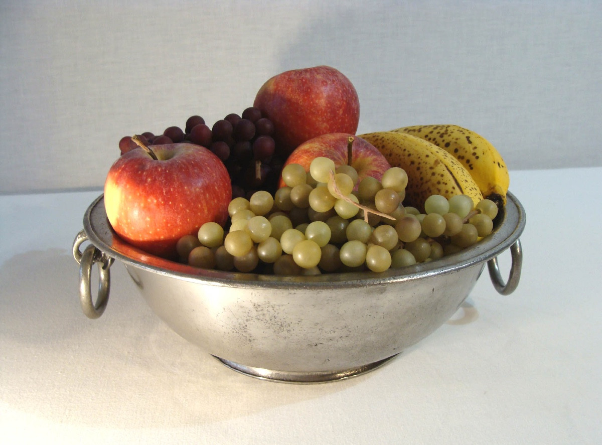 Plat creux en étain-photo-4