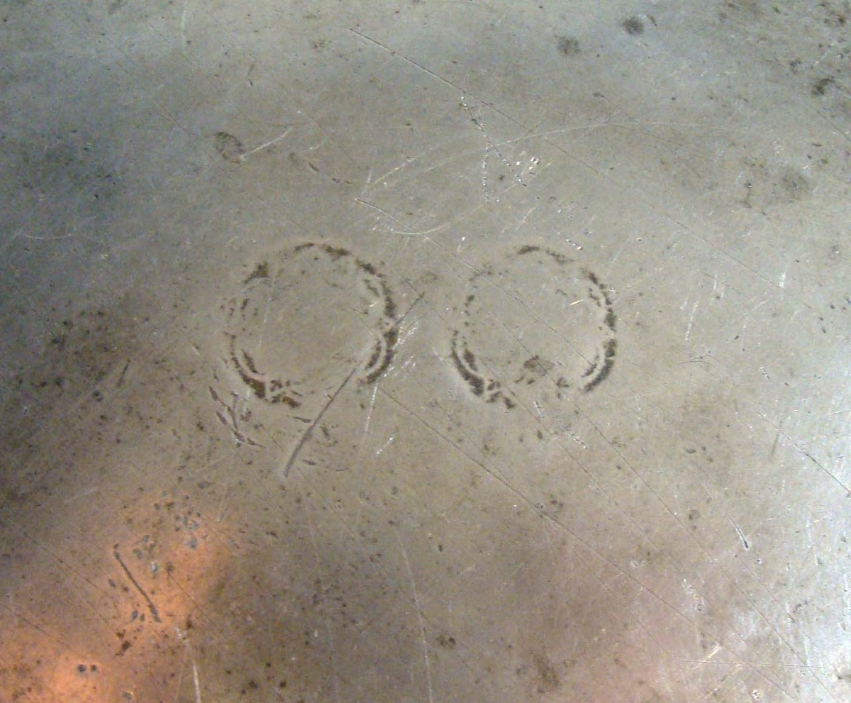 Plat en étain dit à "Venaison"-photo-3