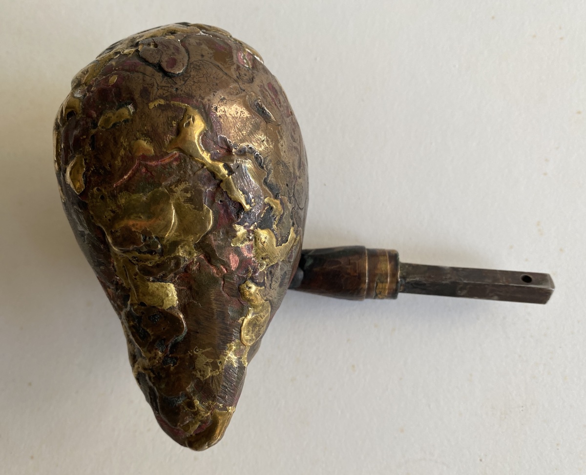 Pair Of Bronze Door Handles By Sculptor René Broissand-photo-2