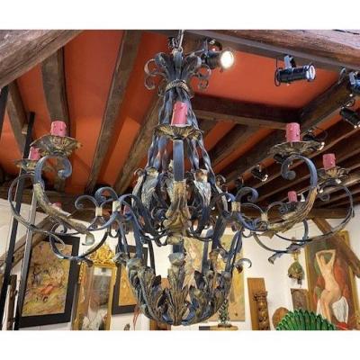 Iron Chandelier