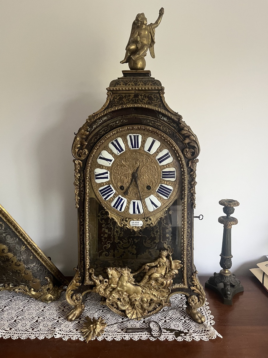 Important “dupré In Paris” Cartel From The Louis XV Period, Early 18th Century.-photo-2