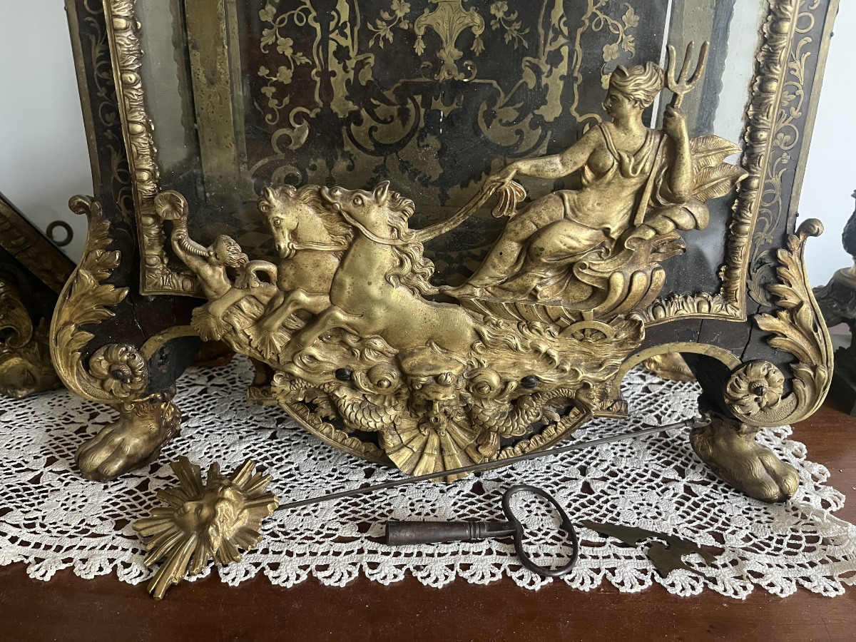 Important “dupré In Paris” Cartel From The Louis XV Period, Early 18th Century.-photo-4