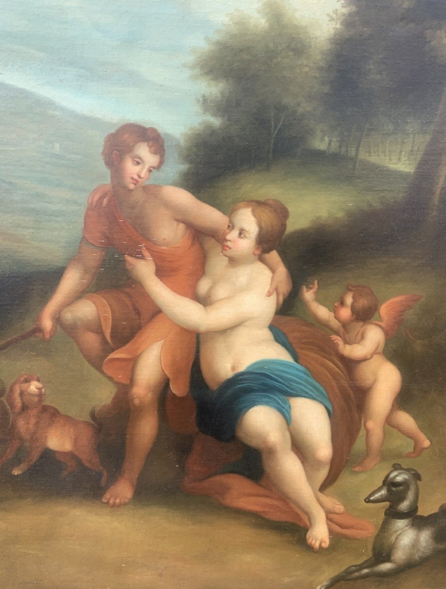 Peintre Italien (18e-19e Siècle) - Scène Mythologique.-photo-3
