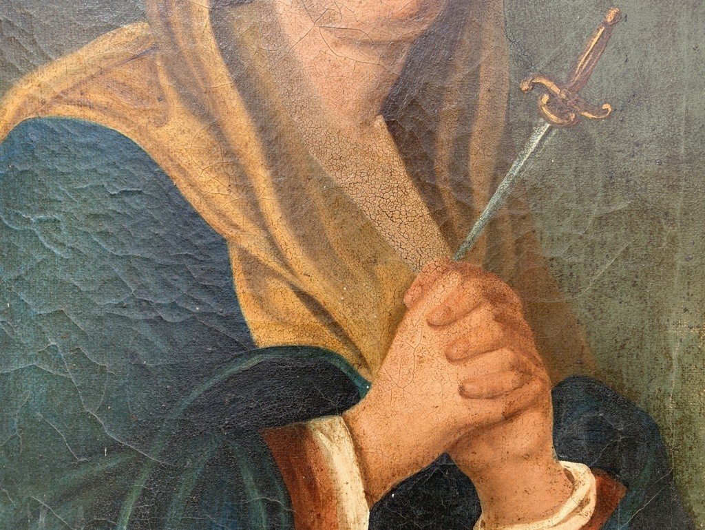 Peintre Italien (début Du XIXe Siècle) - Mater Dolorosa.-photo-1