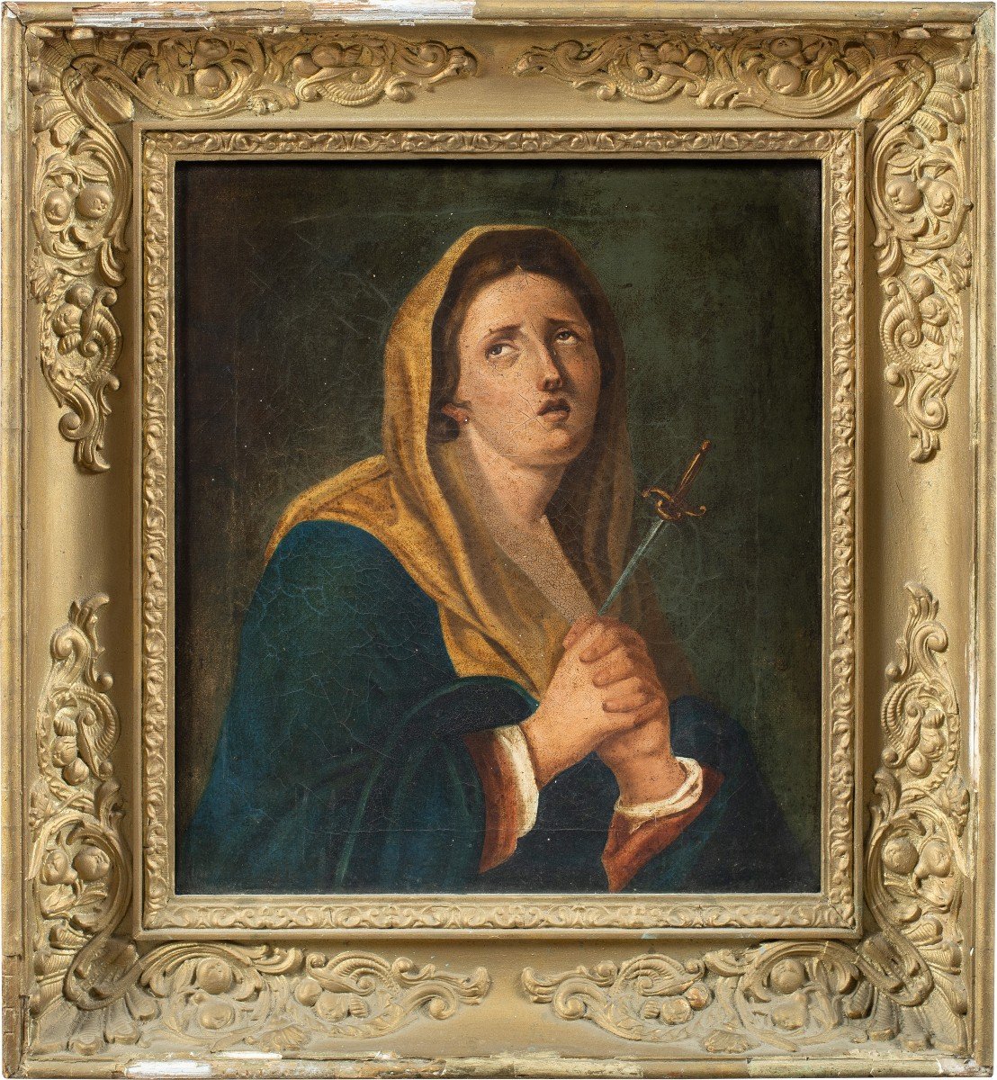 Peintre Italien (début Du XIXe Siècle) - Mater Dolorosa.