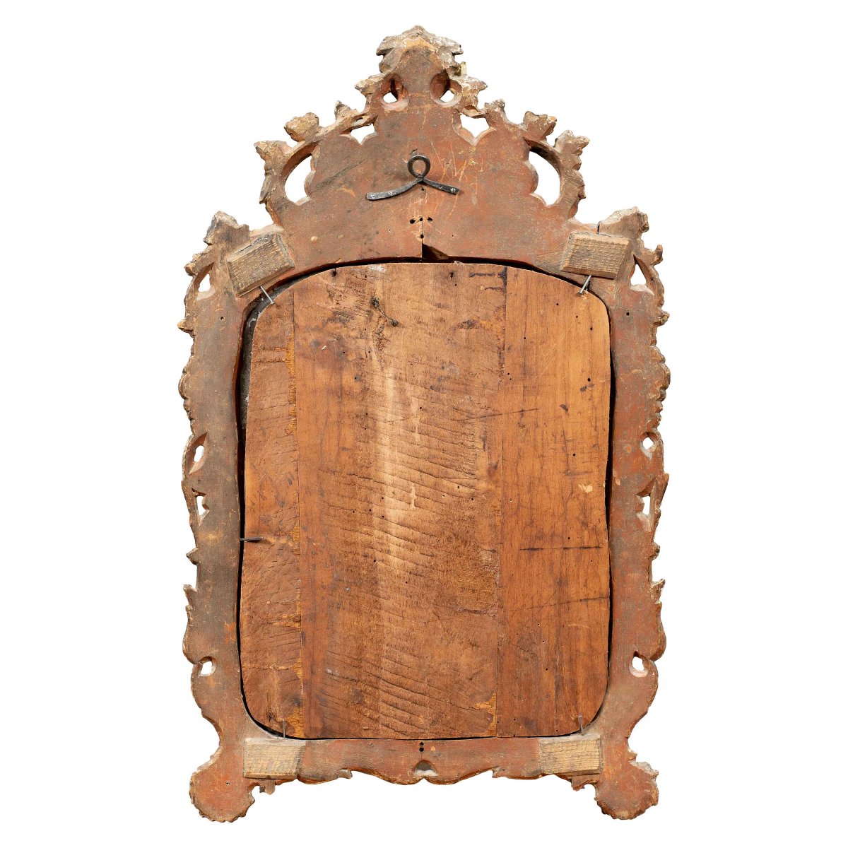 Miroir En Bois Sculpté, Laqué Et Peint. Venise, XVIIIe Siècle-photo-2