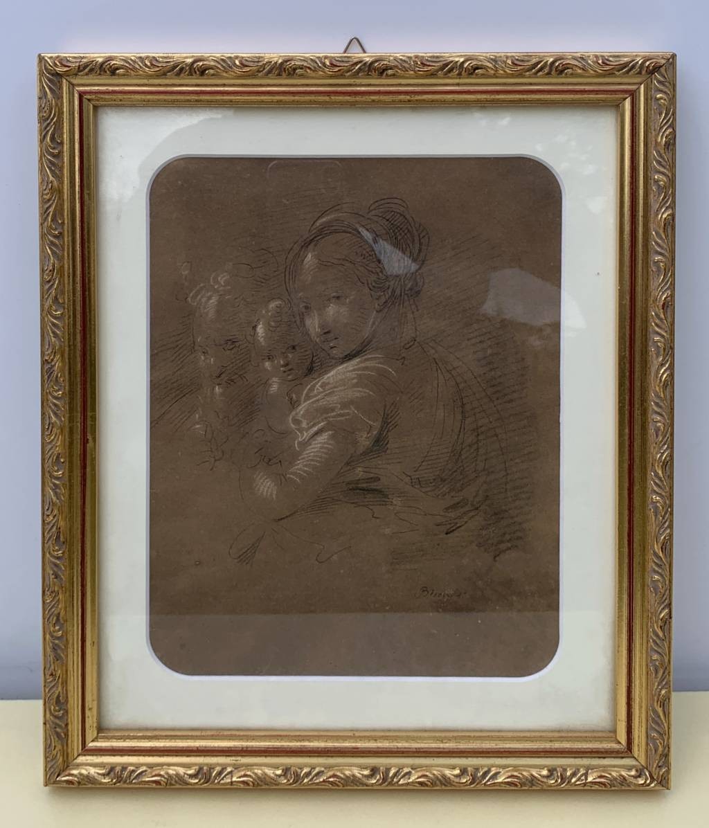 Giuseppe Bernardino Bison (palmanova 1762 - Milan 1844) - Holy Family.-photo-4