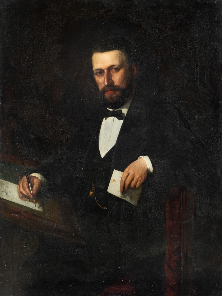 Tobias Edward Rosenthal, Known As Toby (strasbourg 1848 - Munich 1917) - Portrait Of Gentleman