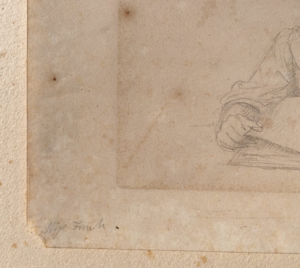 Italian Artist (18th-19th Century) - Study For A Writer.-photo-2