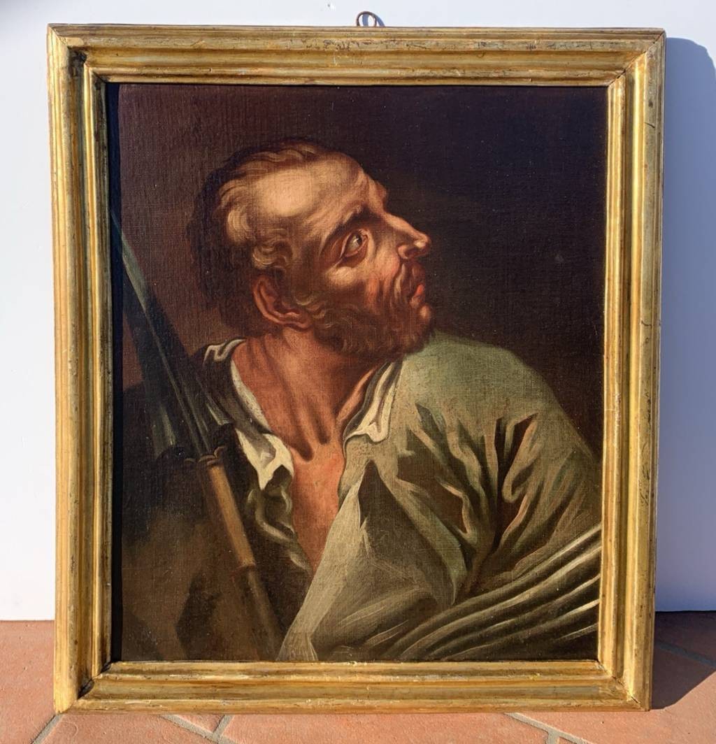 Giambattista Piazzetta (venice 1683 - Venice 1754) Circle Of - San Tommaso.-photo-4