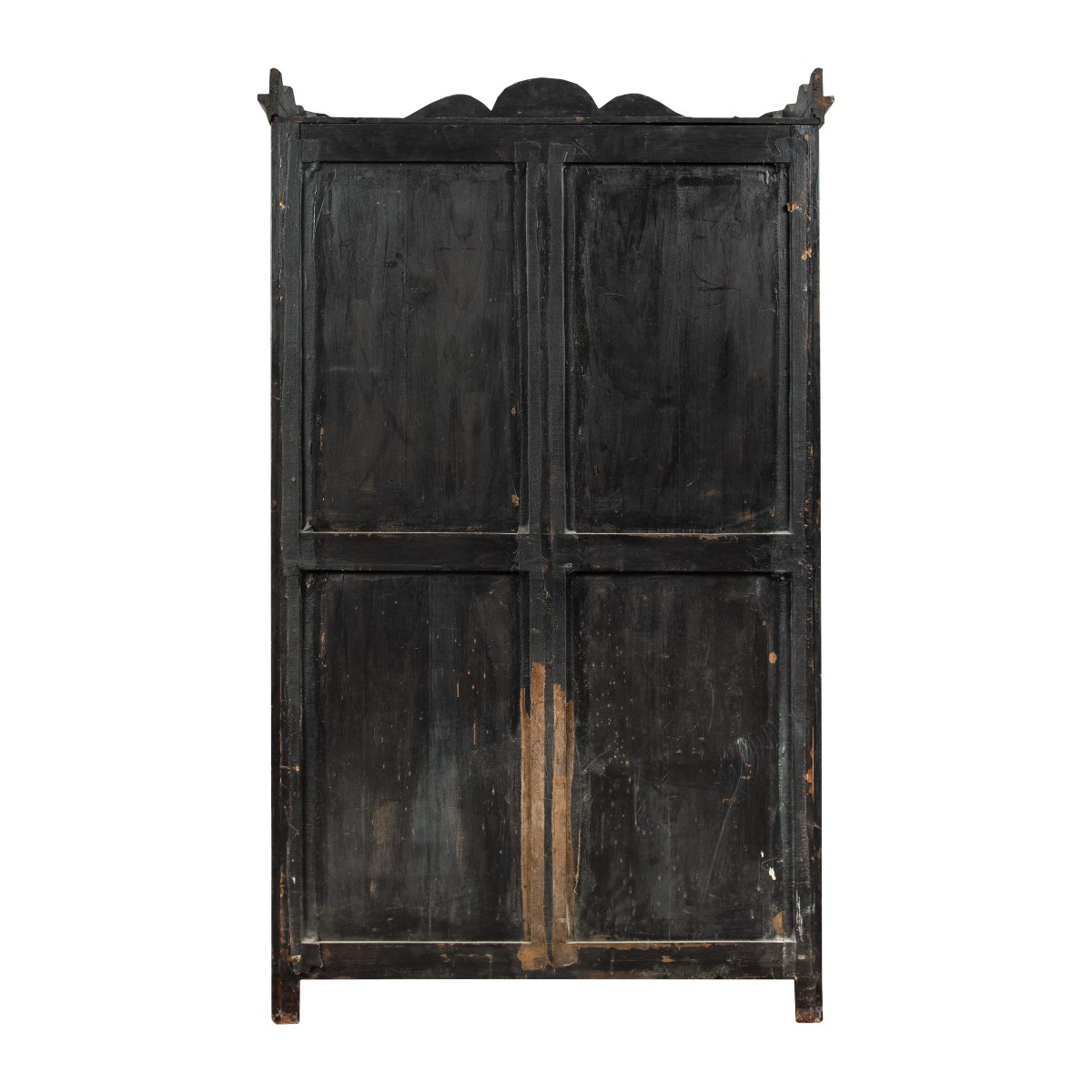 Display Cabinet Veneered In Various Woods. France, Late 19th Century.-photo-4