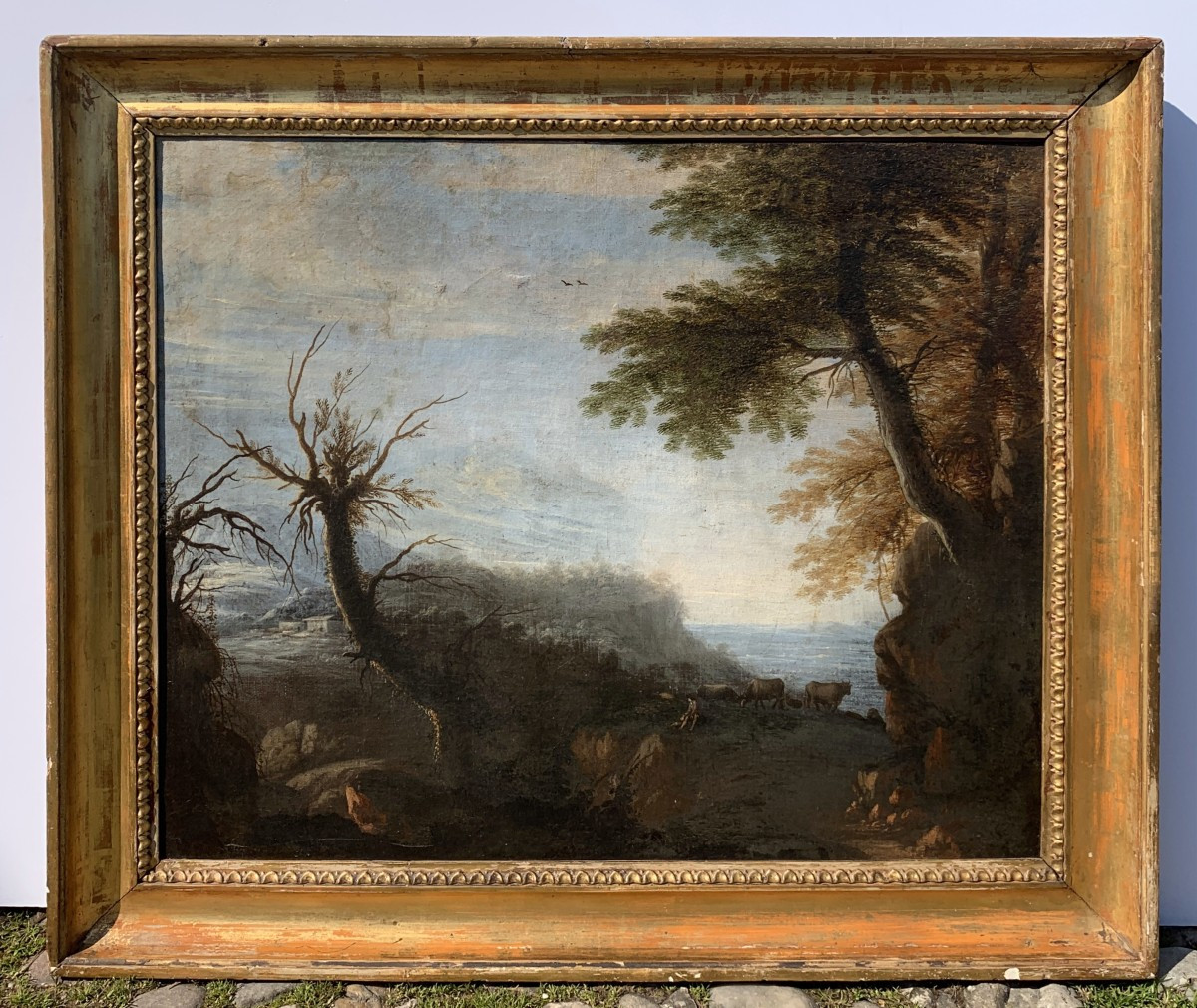 Alessio De Marchis (naples 1684 - Perugia Or Urbino 1752) Circle Of - Arcadian Landscape-photo-4
