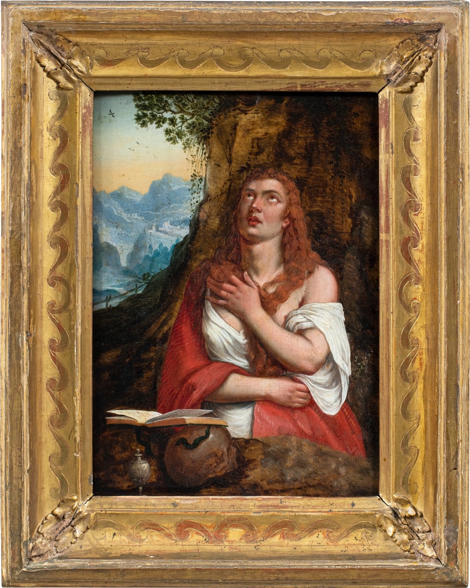 Titien (Pieve di Cadore 1488 - Venise 1576), disciple de Madeleine pénitente.