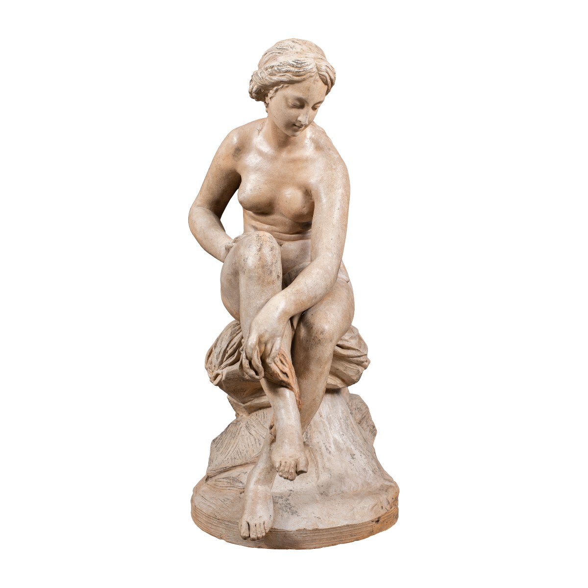 Terracotta Sculpture - Venus. Italy, 18th Century.-photo-2