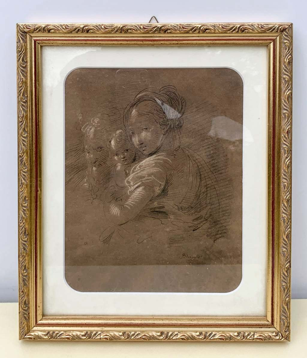 Giuseppe Bernardino Bison (palmanova 1762 - Milan 1844) - Holy Family.-photo-4