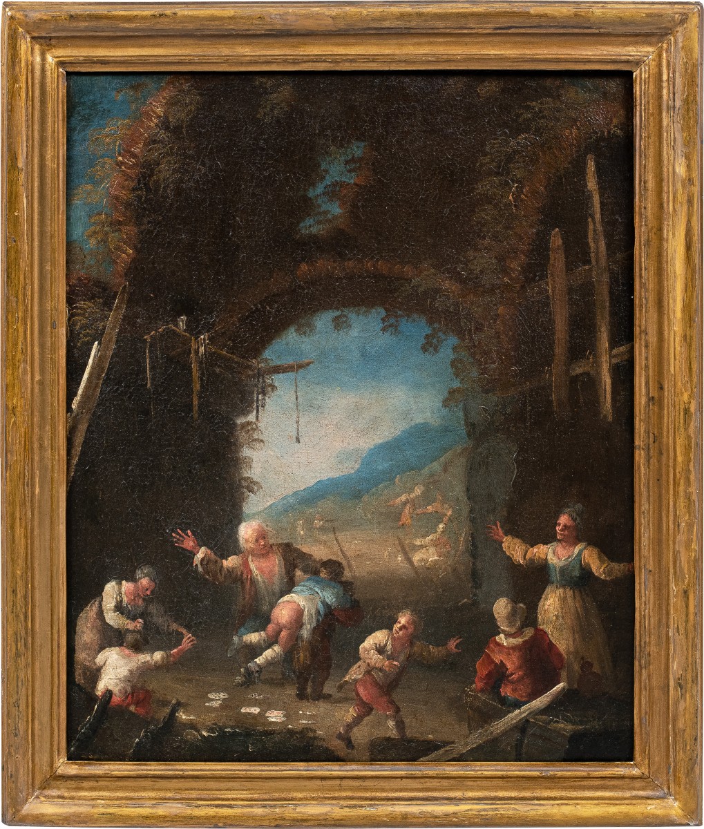 Matteo Ghidoni, Known As Matteo Dei Pitocchi (florence 1626 - Padua 1700) - Genre Scene.
