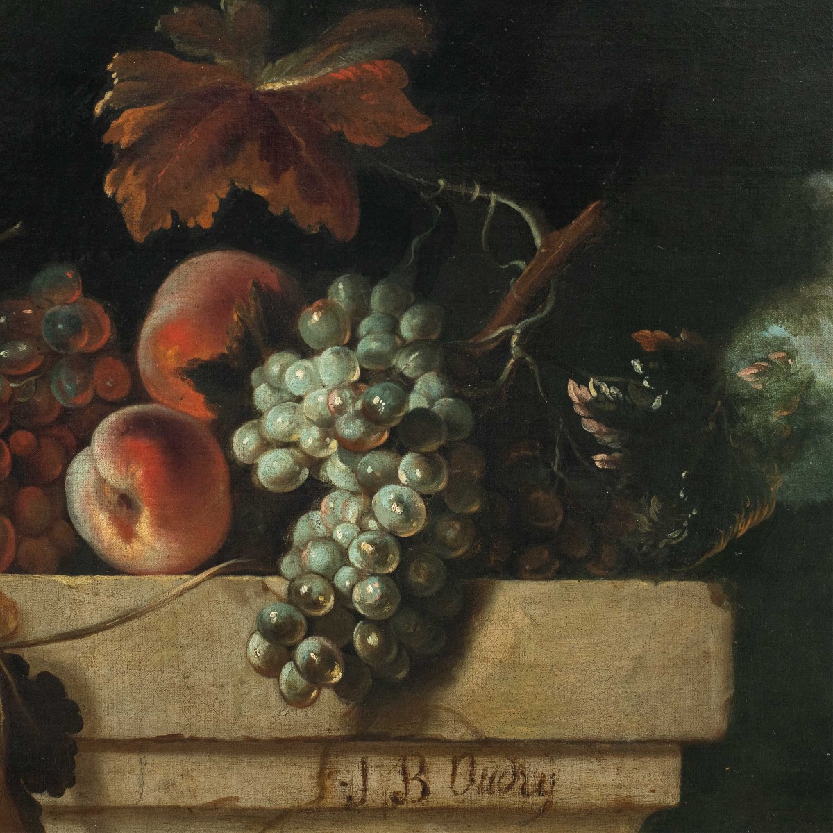 Jean-baptiste Oudry (paris 1686 - Beauvais 1755) Circle Of - Architecture With Still Life.-photo-2