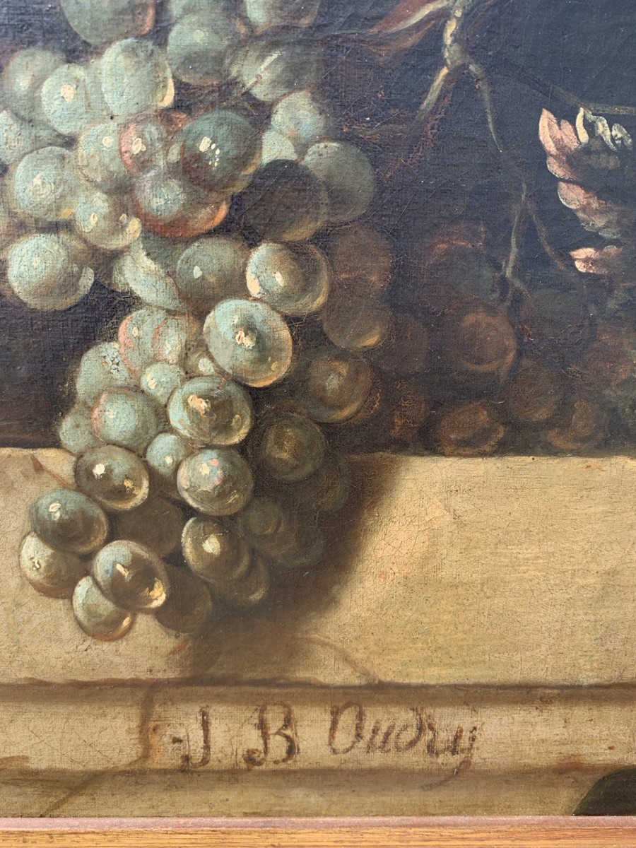 Jean-baptiste Oudry (paris 1686 - Beauvais 1755) Circle Of - Architecture With Still Life.-photo-2