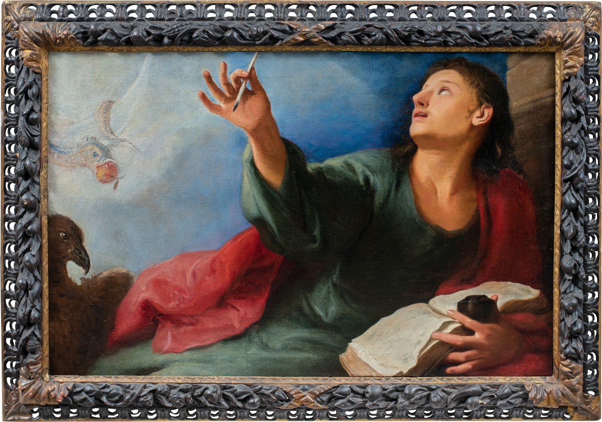 Simone Brentana (venice 1656 - Verona 1742) - Saint John.