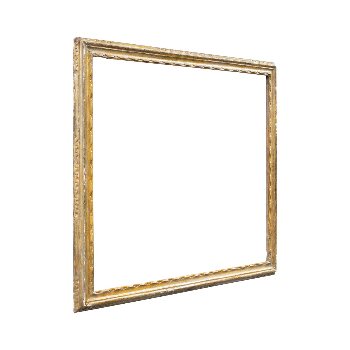 Cadre français en bois sculpté et doré. Venise, XVIIIe siècle.