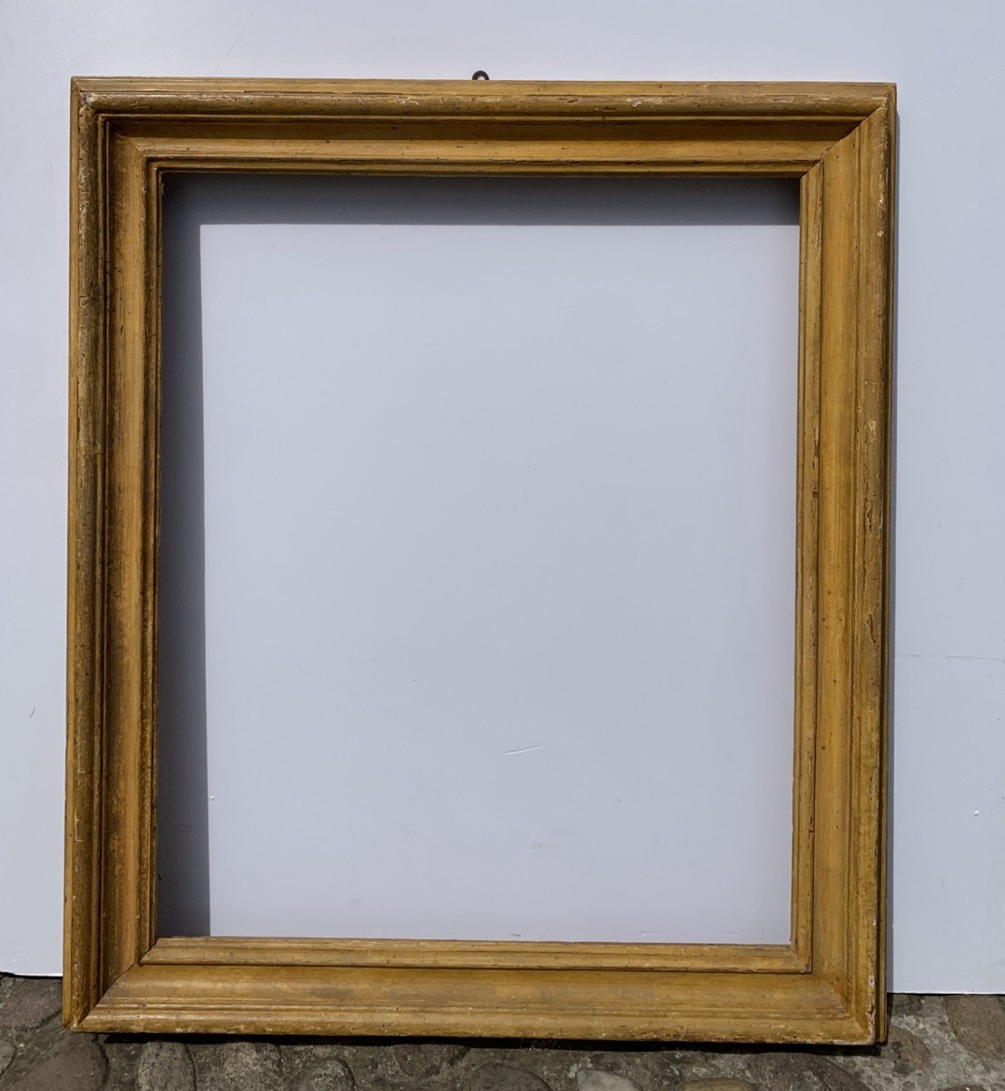 Baroque Frame In Carved And Gilded Wood. Tuscany, 17th Century.-photo-1