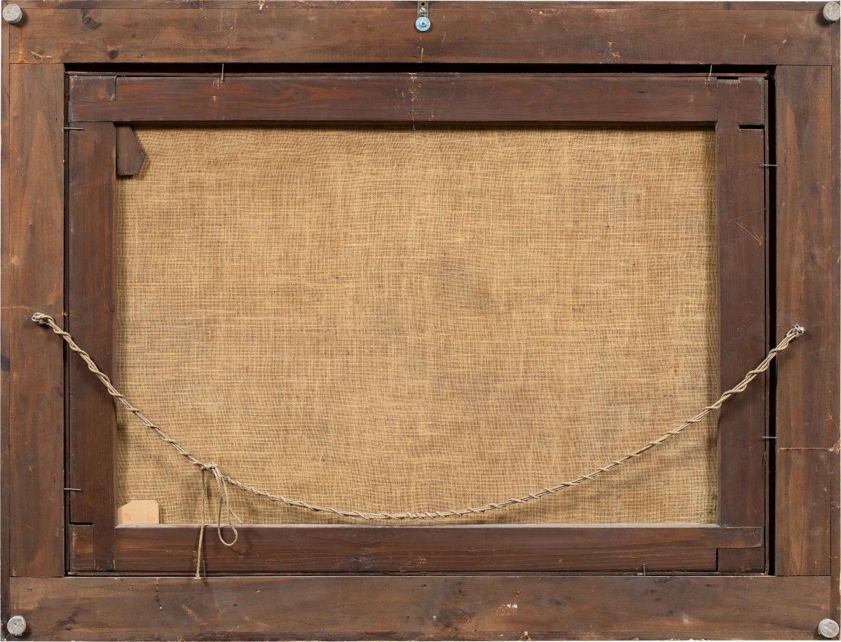 Antonio Stom (Venise 1688 - Venise 1734) - Capriccio architectural avec ruines classiques.-photo-3