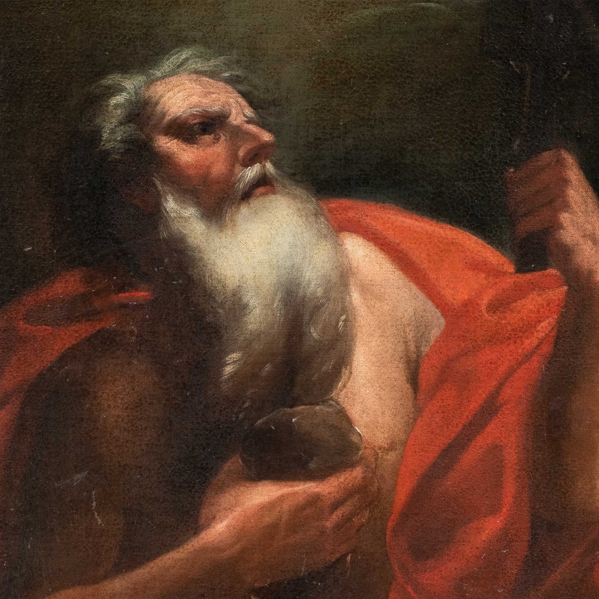 Giovanni Camillo Sagrestani (Florence 1660 - Florence 1731), entourage de San Girolamo.-photo-2