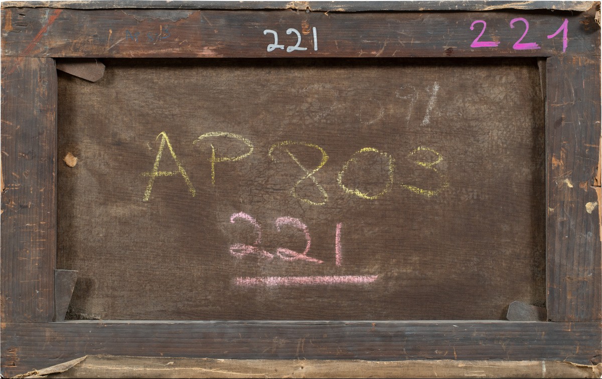 English Painter (late 19th Century) - Romantic Landscape With Fisherman On A Lake.-photo-4