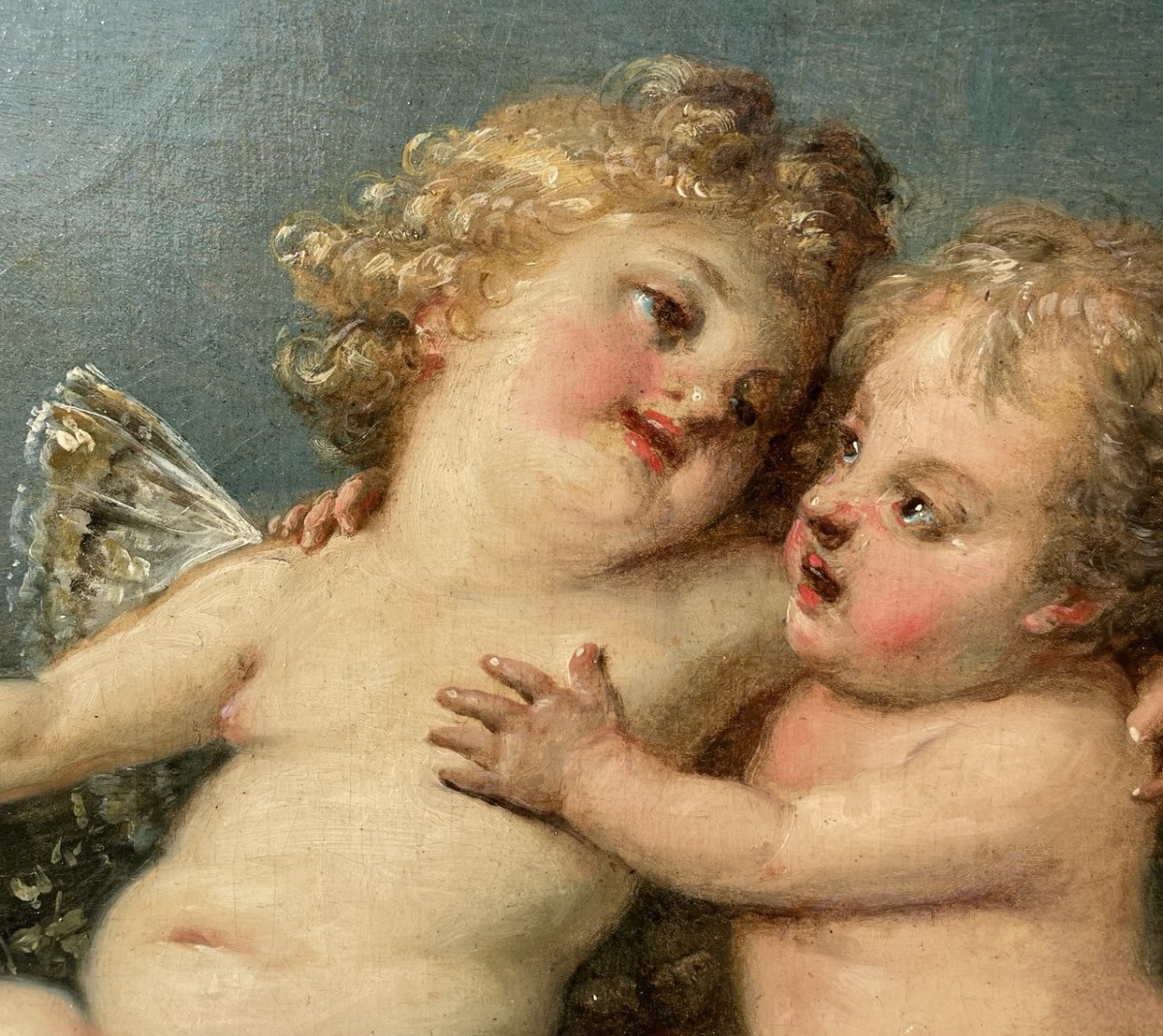 Fedele Fischetti (Naples 1732 - Naples 1792) - Allégorie de la Vanité.-photo-2