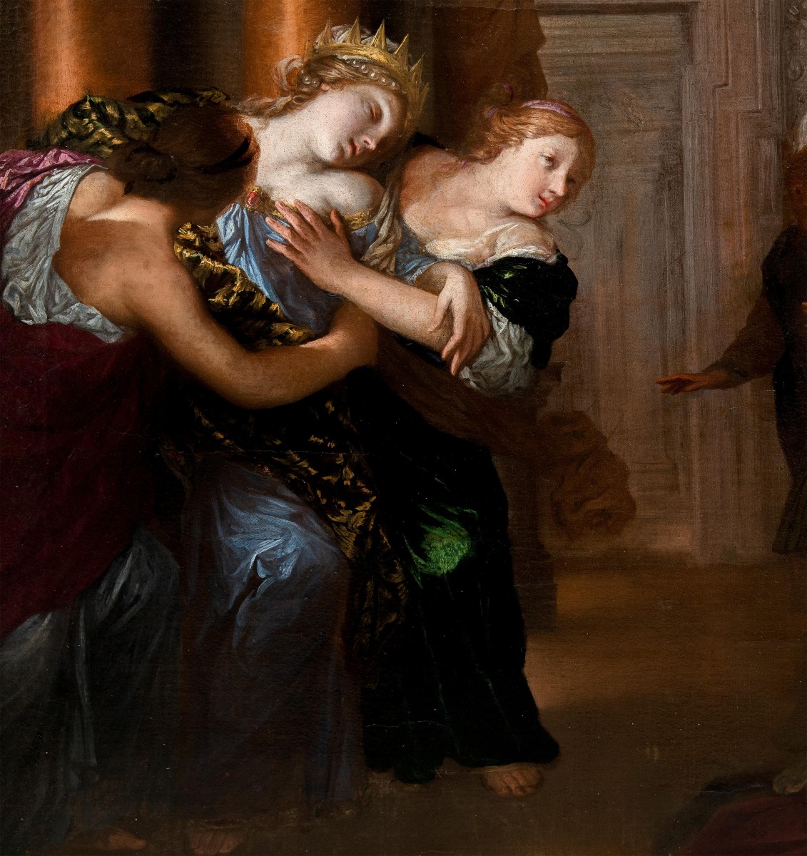 Pier Dandini (Florence 1646 - Florence 1712) - Esther et Assuérus.-photo-3