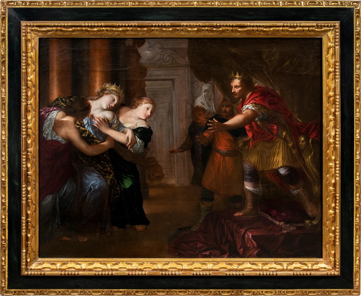 Pier Dandini (Florence 1646 - Florence 1712) - Esther et Assuérus.