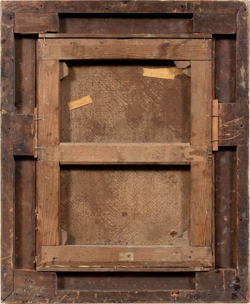 Orientalist Painter (19th Century) - Odalisque With A Parrot.-photo-3