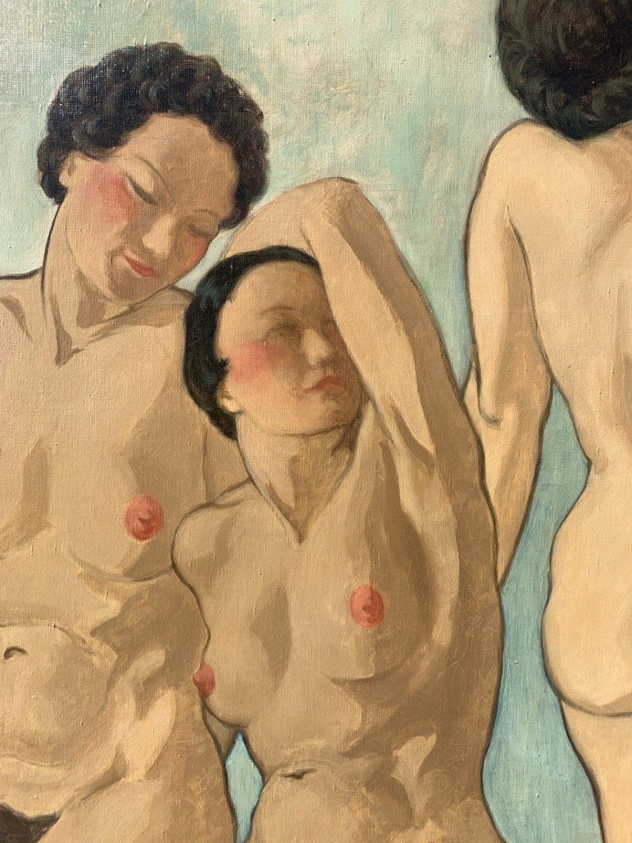 Marguerite Agnes (1894-1960) - Nus féminins.-photo-3