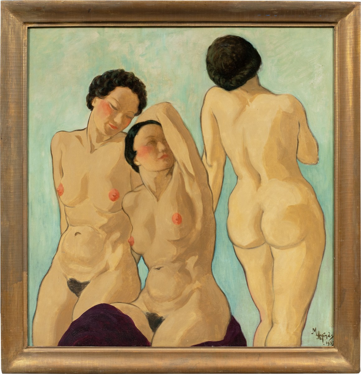 Marguerite Agnes (1894-1960) - Nus féminins.
