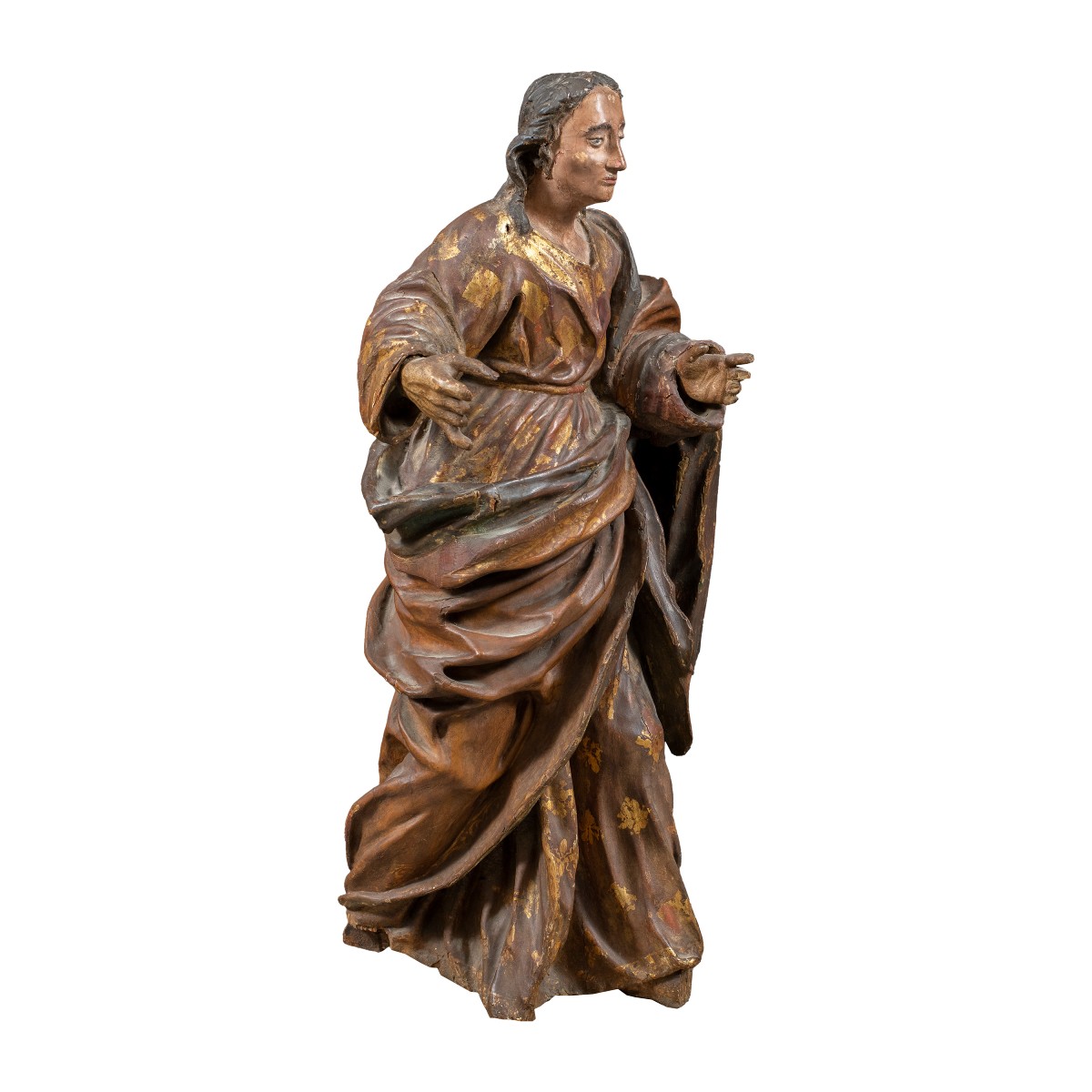 Italian Sculptor (17th-18th Century) - Figure Of A Saint.-photo-2