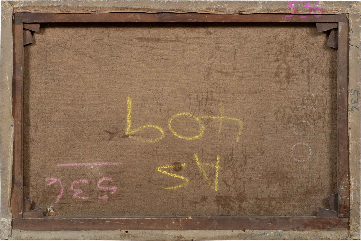 William Vivian Tippett (Britannique, 1833-1910) — Paysage avec bétail traversant un gué.-photo-3