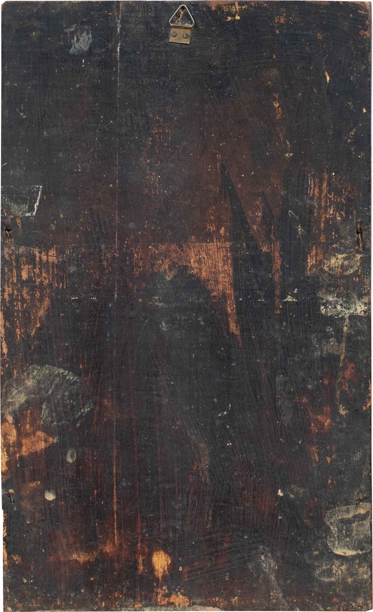 Greek Orthodox Painter (19th Century) - Portable Triptych With Madonna Hodegetria.-photo-3