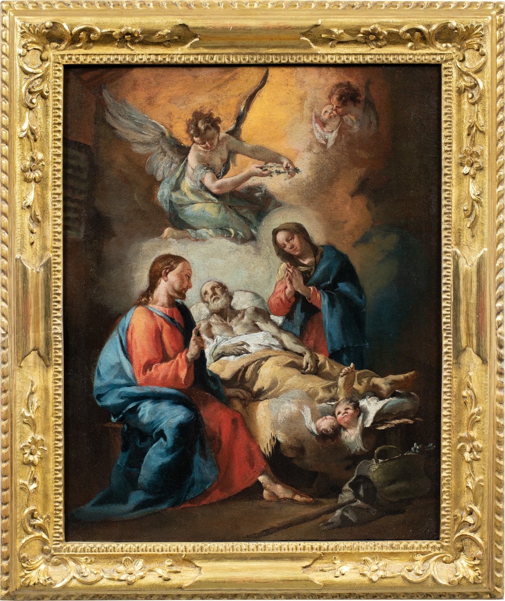 Francesco Zugno (Venise 1709 - Venise 1787) - La Mort de saint Joseph.