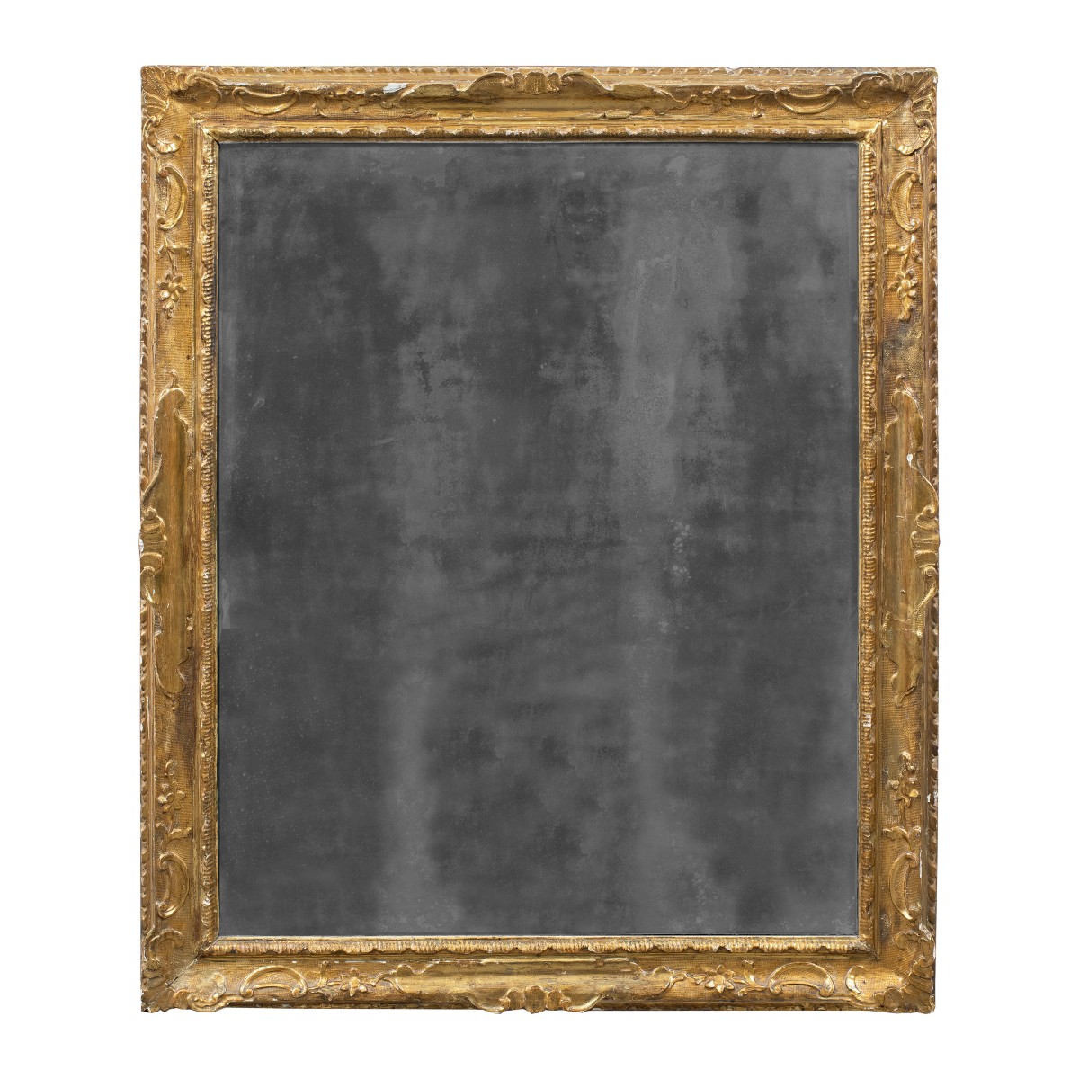 Carved And Gilded Wood Mirror. Venice, 18th Century.