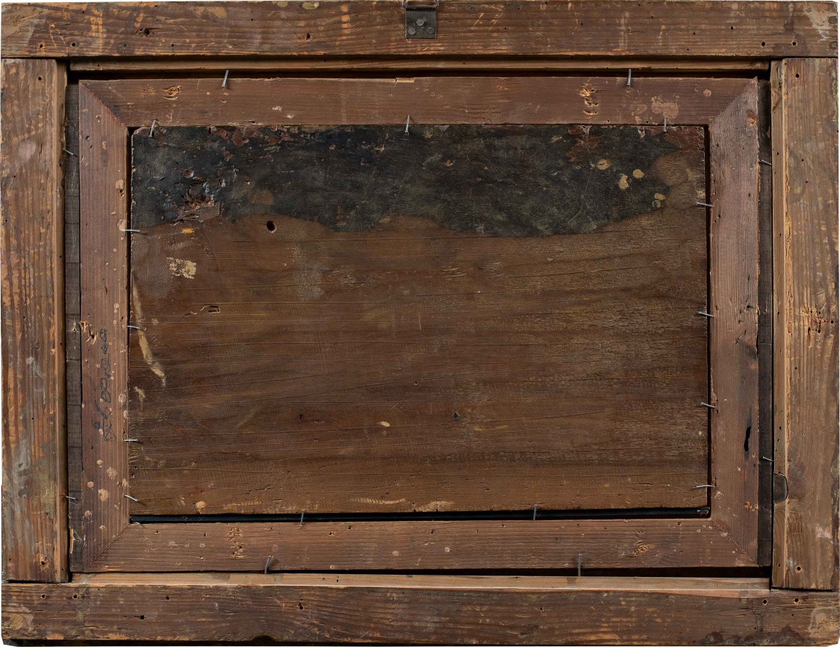 Italian Painter (19th Century) - Interior With Figures In Seventeenth-century Costume.-photo-3