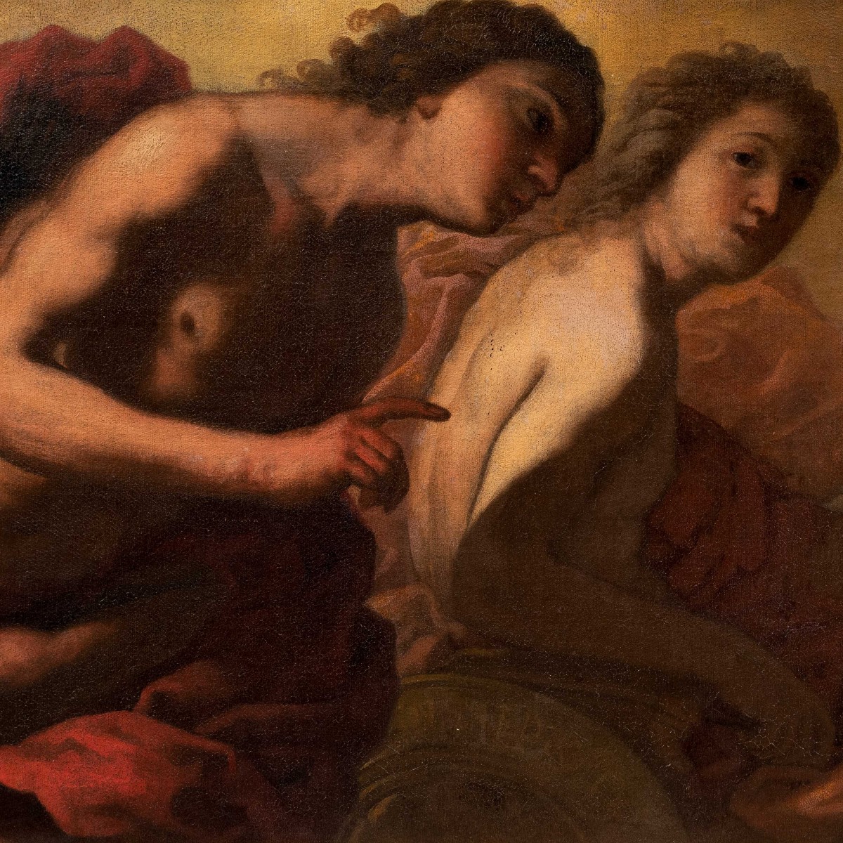 Peintre vénitien (XVIIe siècle) - Le Char d'Apollon.-photo-2