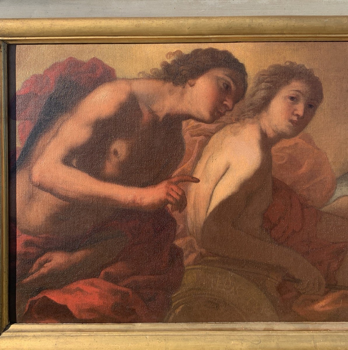 Peintre vénitien (XVIIe siècle) - Le Char d'Apollon.-photo-1