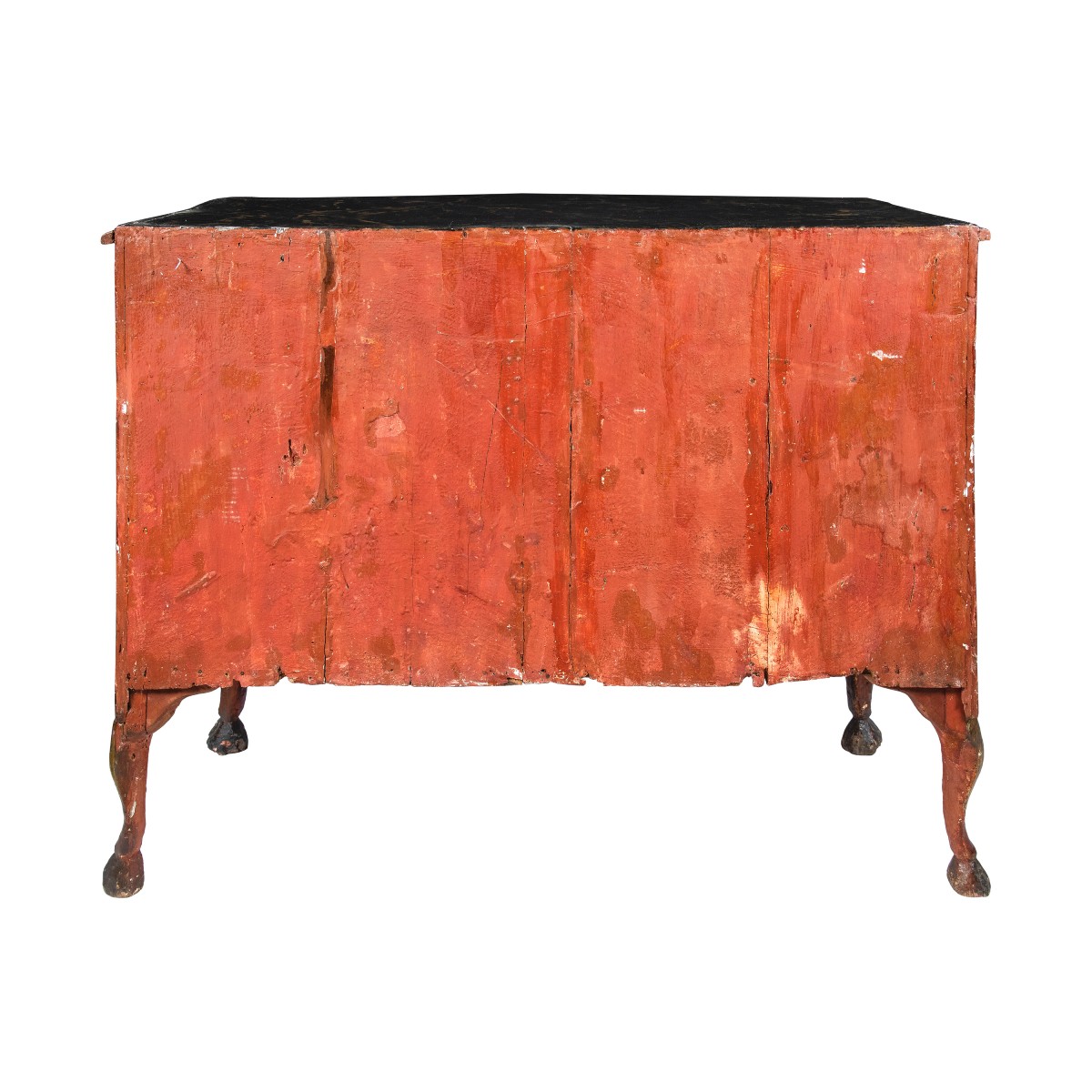 Pair Of Chests Of Drawers Made Of Carved, Lacquered, And Painted Wood. Sicily, 18th Century.-photo-3