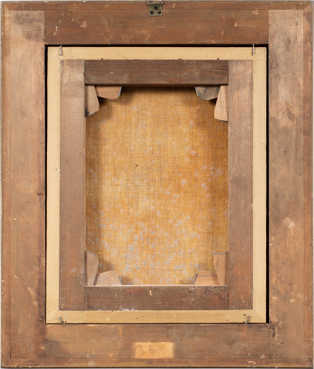 Peintre romain (XVIIIe siècle) - Paysage avec voyageurs.-photo-3