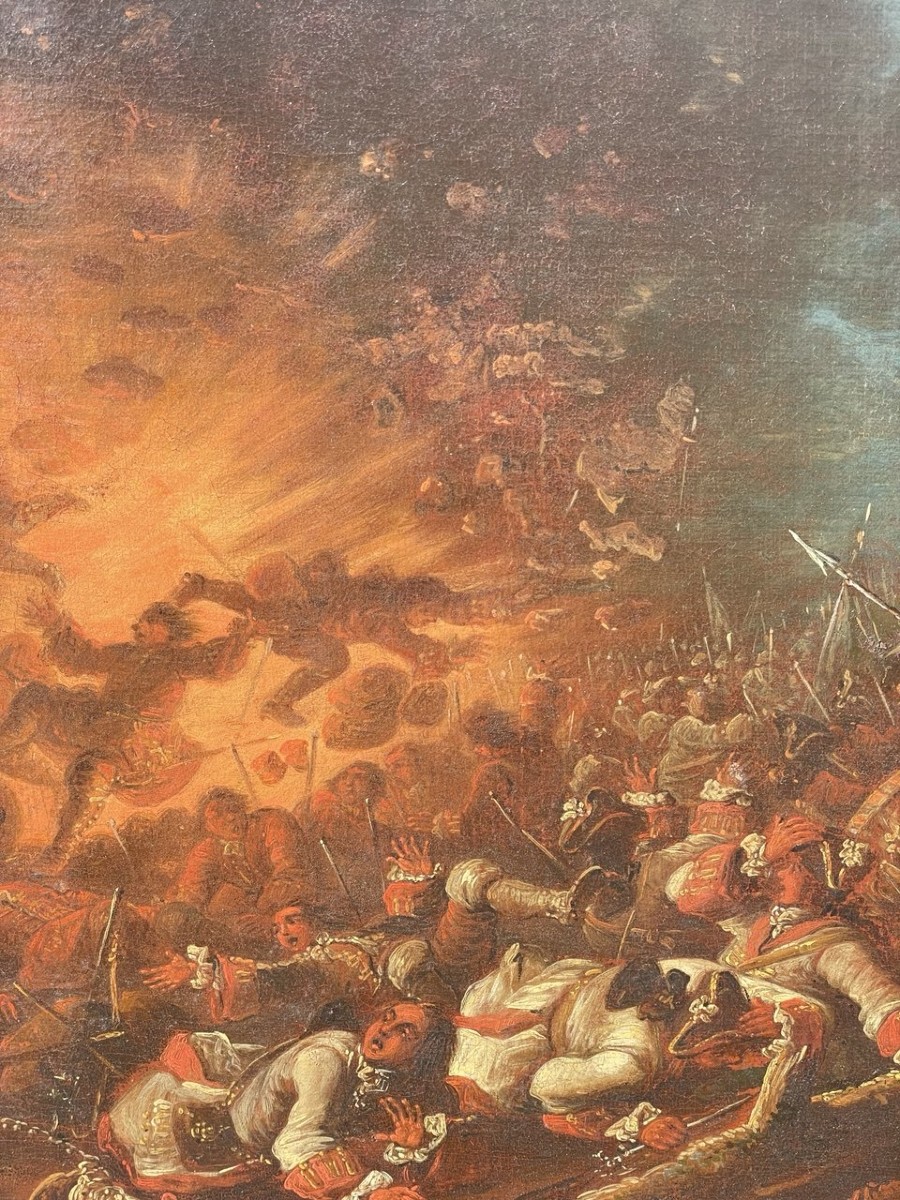 Jean Baptiste Caudot (nancy 1682 – Nancy 1757) – Arcadian Landscape With Resting Figures.-photo-3